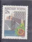 Stamps Hungary -  CIUDAD DE HAJDUSZOBOSZLO