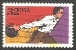 Stamps United States -  2350 - Bowling
