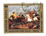 Stamps Hungary -  batallas