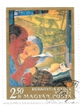 Stamps Hungary -  pintura