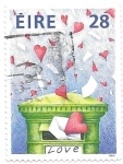 Stamps : Europe : Ireland :  love