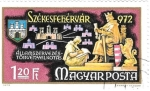 Stamps Hungary -  aniversario