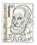 Stamps : Europe : Czechoslovakia :  Shaw