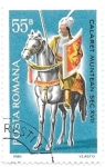 Stamps : Europe : Romania :  caballeria