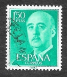 Stamps Spain -  Edf 1155 - Francisco Franco Bahamonde