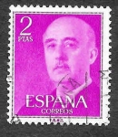 Stamps Spain -  Edf 1158 - Francisco Franco Bahamonde