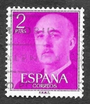 Stamps Spain -  Edf 1158 - Francisco Franco Bahamonde