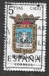 Sellos de Europa - Espa�a -  Edf 1416 - Escudos de las Capitales de Provincias Españolas