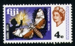 Stamps Oceania - Fiji -  Polilla halcón