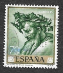 Stamps Spain -  Edf 1500 - José Ribera 