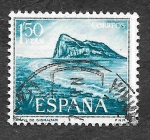 Stamps Spain -  Edf 1923 - Visas del Peñon de Gibraltar