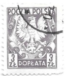 Sellos de Europa - Polonia -  águila