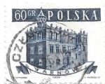 Stamps : Europe : Poland :  edificio
