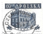 Stamps Poland -  edificio