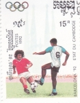 Stamps Cambodia -  Olimpiada Barcelona-92
