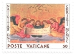 Sellos de Europa - Vaticano -  navidad