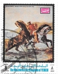 Stamps Yemen -   caballo