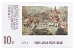 Stamps North Korea -  aniversario