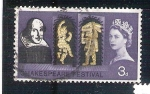 Stamps United Kingdom -  RESERVADO shakespeare