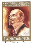 Stamps Hungary -  Lenin