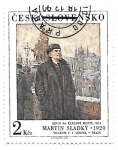 Stamps Czechoslovakia -  pintura moderna