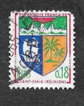 Stamps France -  1094 - Escudo de Saint-Denis
