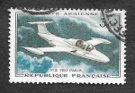 Sellos de Europa - Francia -  C34 - Morane Saulnier MS.760 Paris