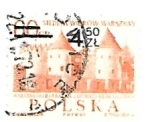 Stamps Poland -  castillo