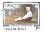 Sellos de Europa - Rumania -  pintura