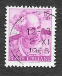 Stamps Italy -  816 - Diseño de la Capilla Sixtina