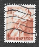 Stamps Italy -  822 - Diseño de la Capilla Sixtina
