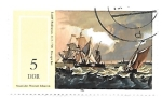 Stamps : Europe : Germany :  pintura alemana (DDR)