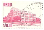Stamps Peru -  ministerio de salud
