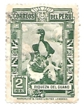 Stamps Peru -  ave guanera