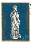 Stamps Romania -  arte romano