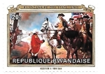 Stamps Rwanda -  bicentenario USA