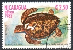 Sellos de America - Nicaragua -   TORTUGA  CAREY