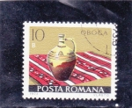 Sellos de Europa - Rumania -  artesanía popular