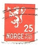 Sellos de Europa - Noruega -  básica