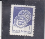 Stamps Romania -  artesanía popular 