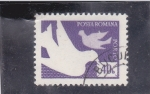 Stamps Romania -  palomas mensajeras 