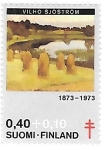 Stamps Finland -  pintura