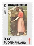 Stamps : Europe : Finland :  pintura
