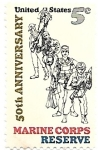 Stamps United States -  U.S.Marines reserva