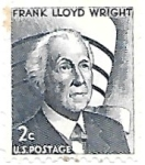 Stamps : America : United_States :  Frank Lloyd