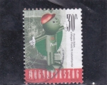 Sellos de Europa - Hungr�a -  mascota postal Balint 