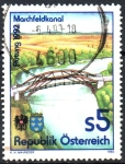 Stamps Austria -   CANAL  DE  MARCHFELD