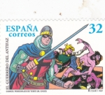Sellos de Europa - Espaa -  el guerrero del antifaz (39)
