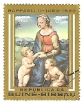 Stamps : Africa : Guinea_Bissau :  pintura de Rafael