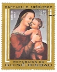 Stamps : Africa : Guinea_Bissau :  pintura de Rafael